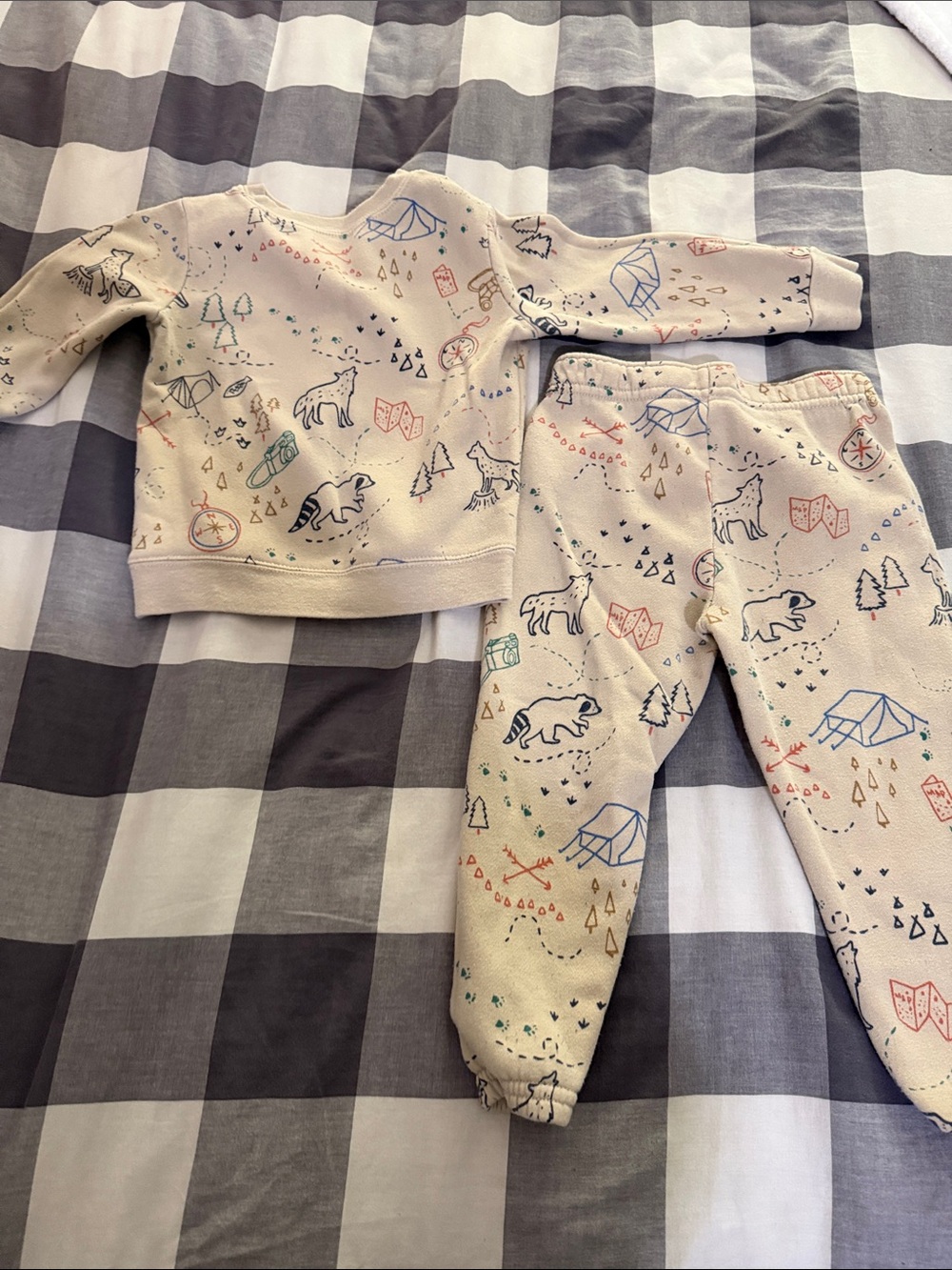 Baby 24M Printed Matching Set